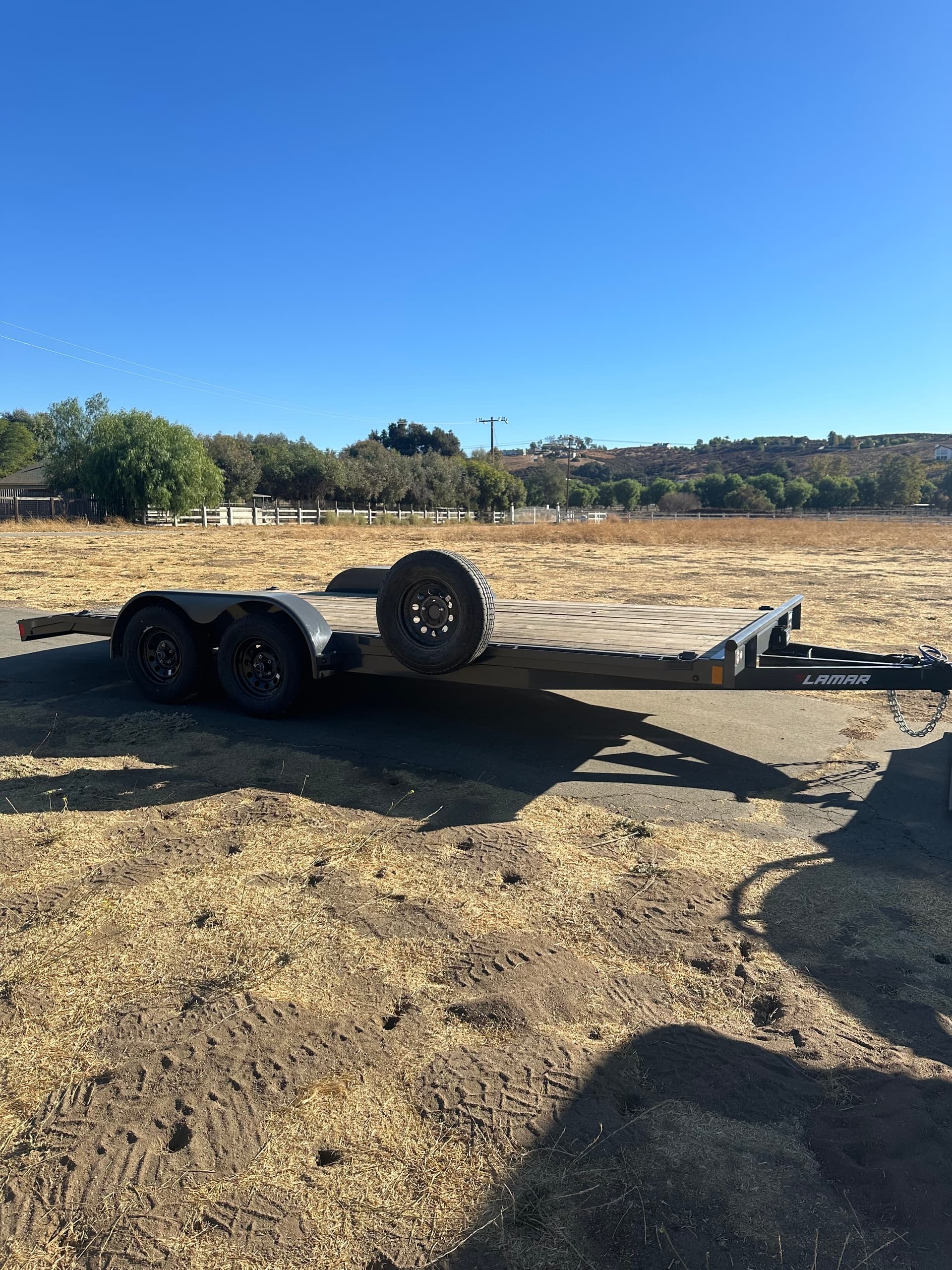 Explore Temecula with the 7x18 Lamar Car Hauler Trailer