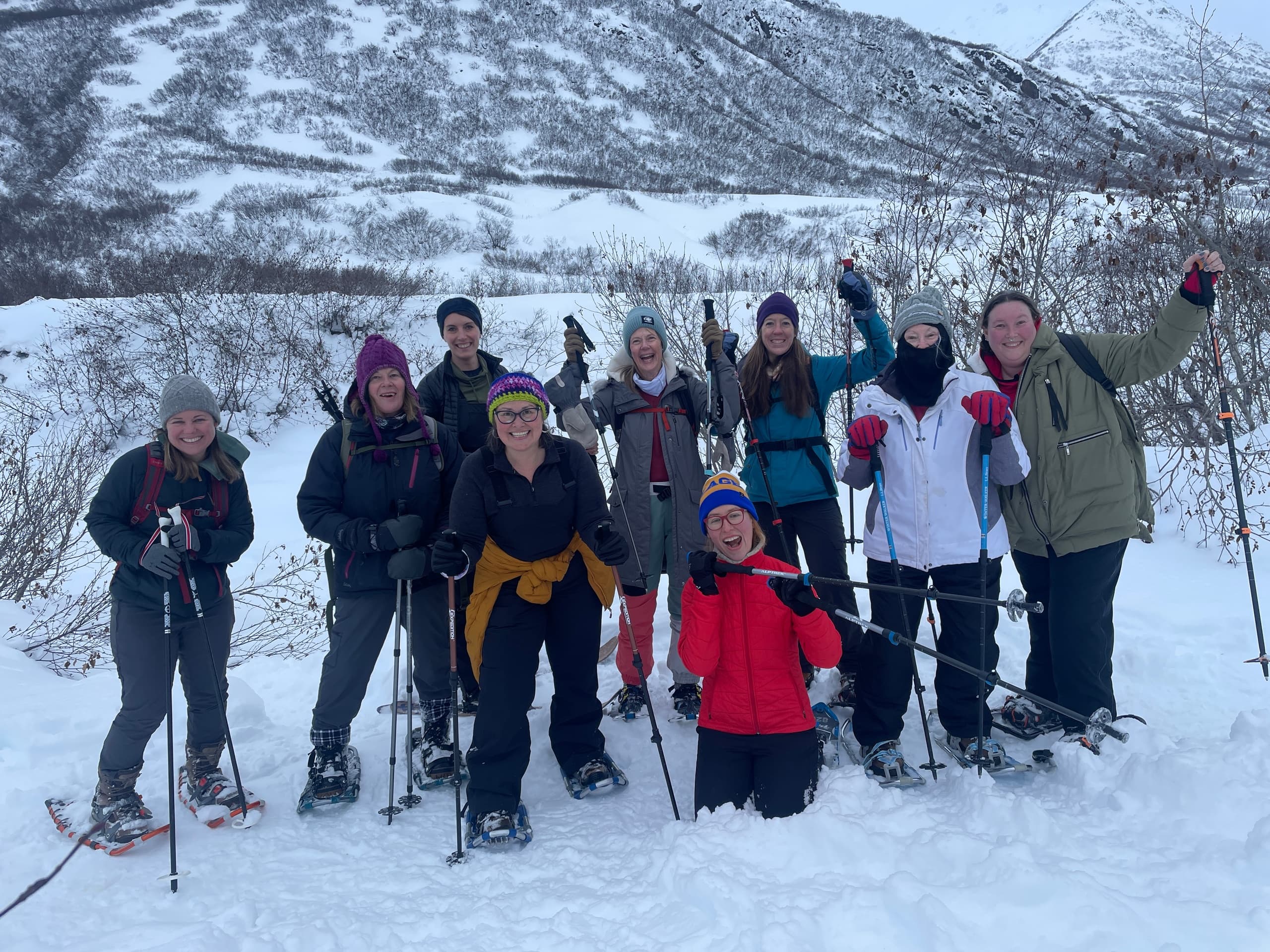 Snowshoe Social at Independence Mine: Hatcher Pass Winter Trek photo 2