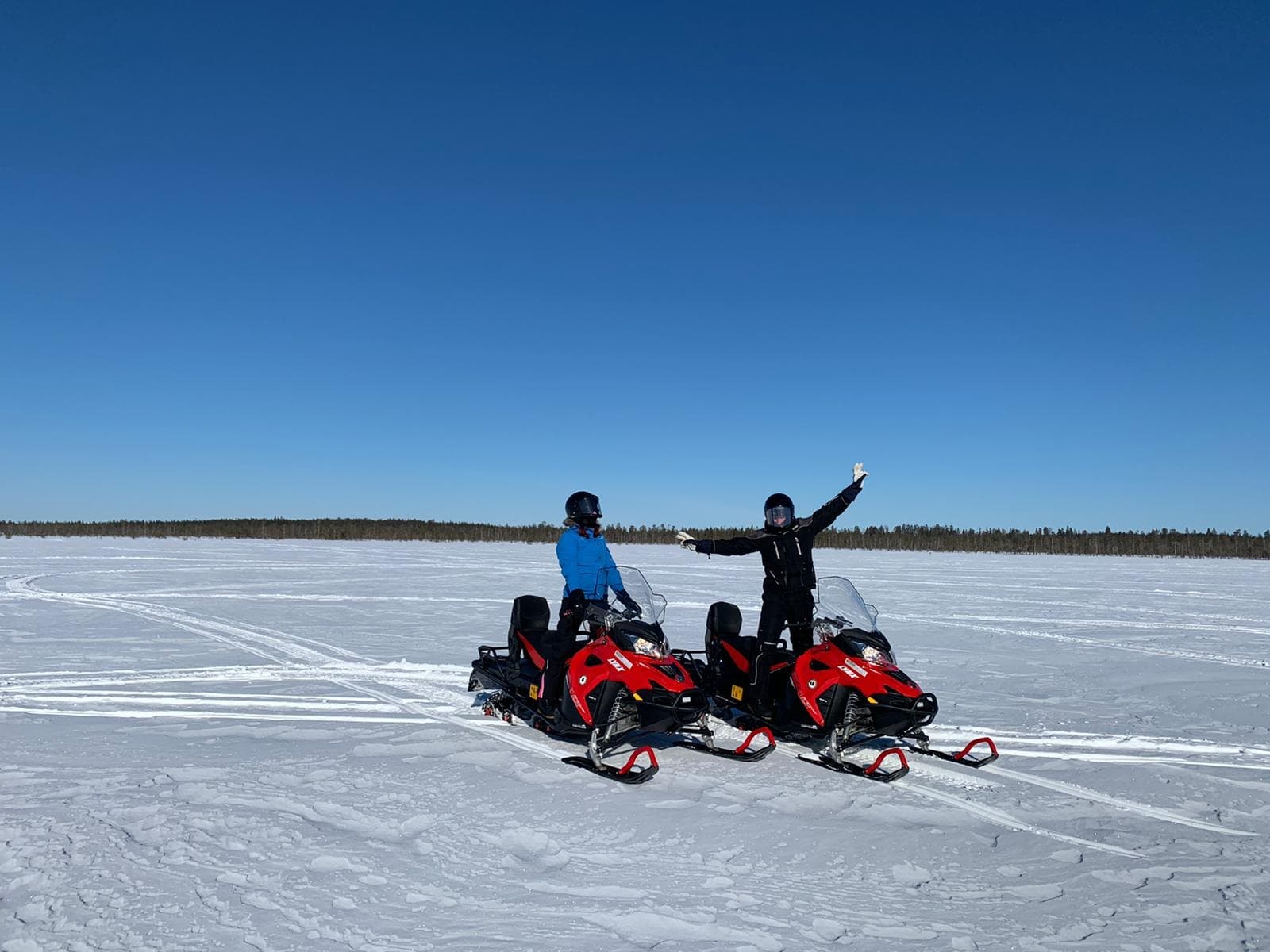 Easy Snowmobile Safari with Access Lapland in Rovaniemi
