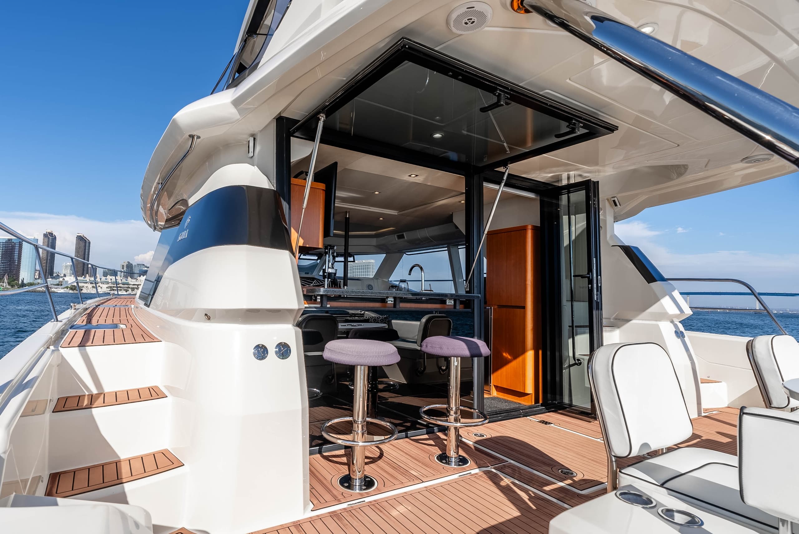 Cruise Coronado Bay Aboard the Aquila 44 'Catitude' — Luxury Power-Cat Charter photo 2