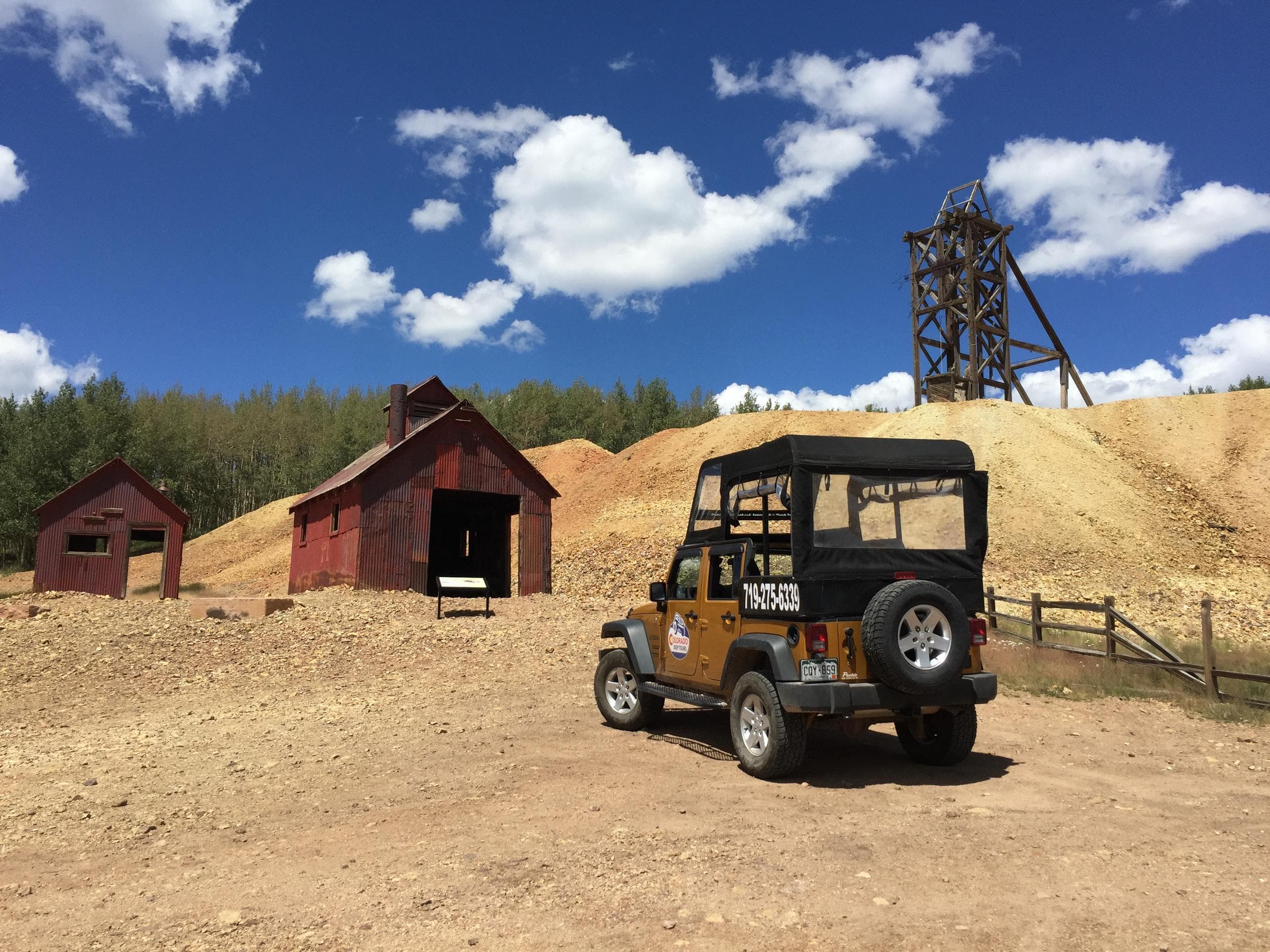 Gold Belt Mining District Jeep Tour in Cañon City, Colorado