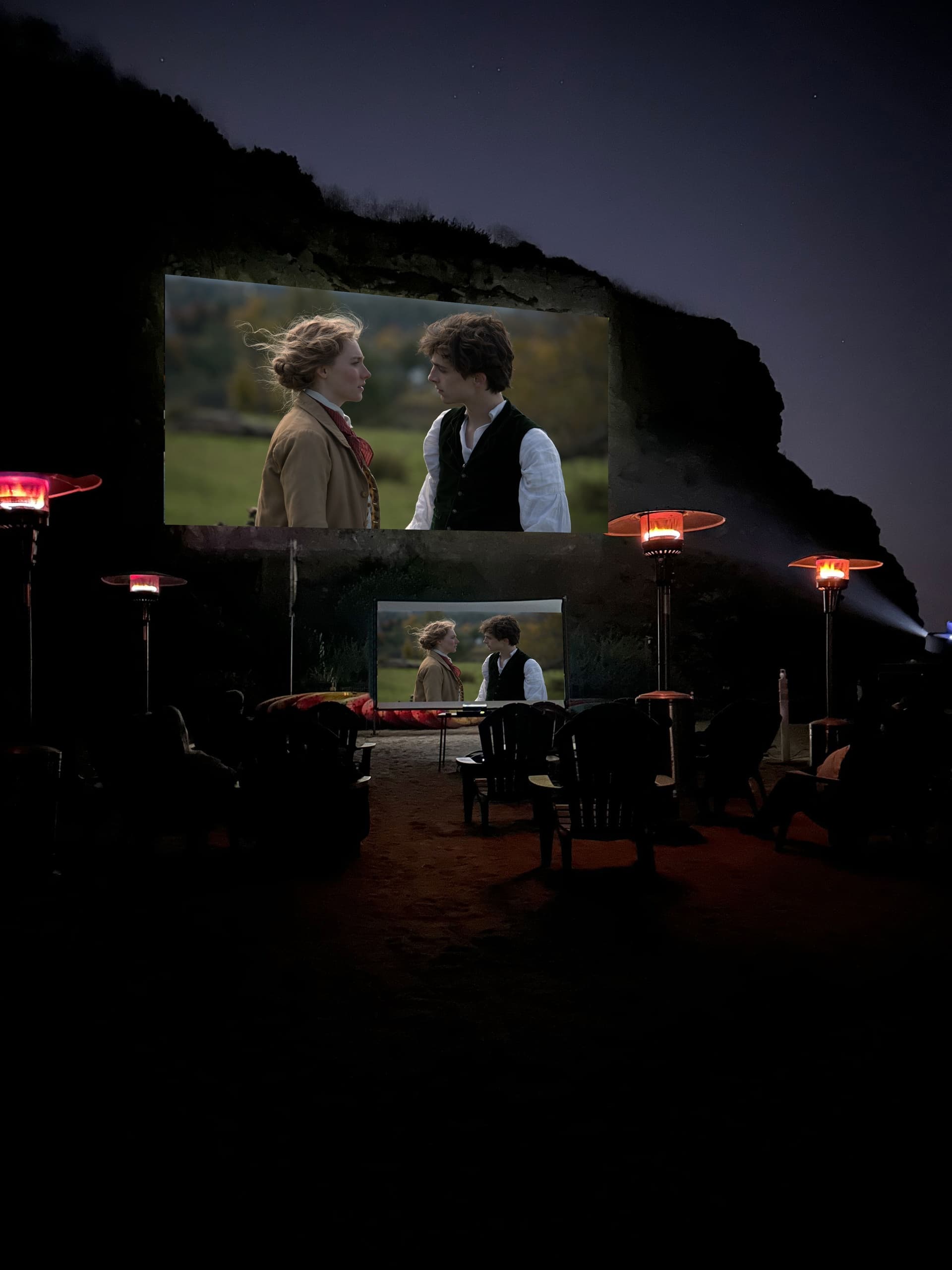 Beach Cove Movie Night at Terranea Resort, California