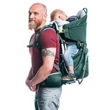 Explore Montana Trails Safely with the Deuter Kid Comfort II Child Backpack