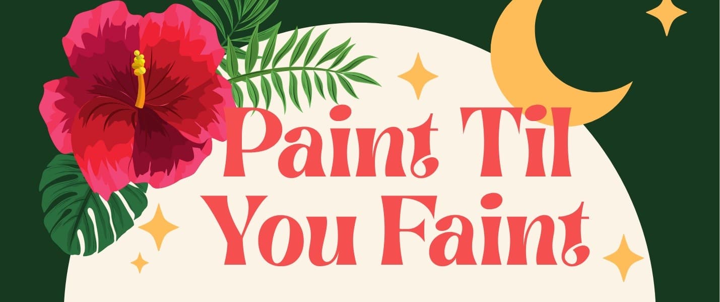 Paint Til You Faint: Luau Night Pottery Painting in New Bern photo 1