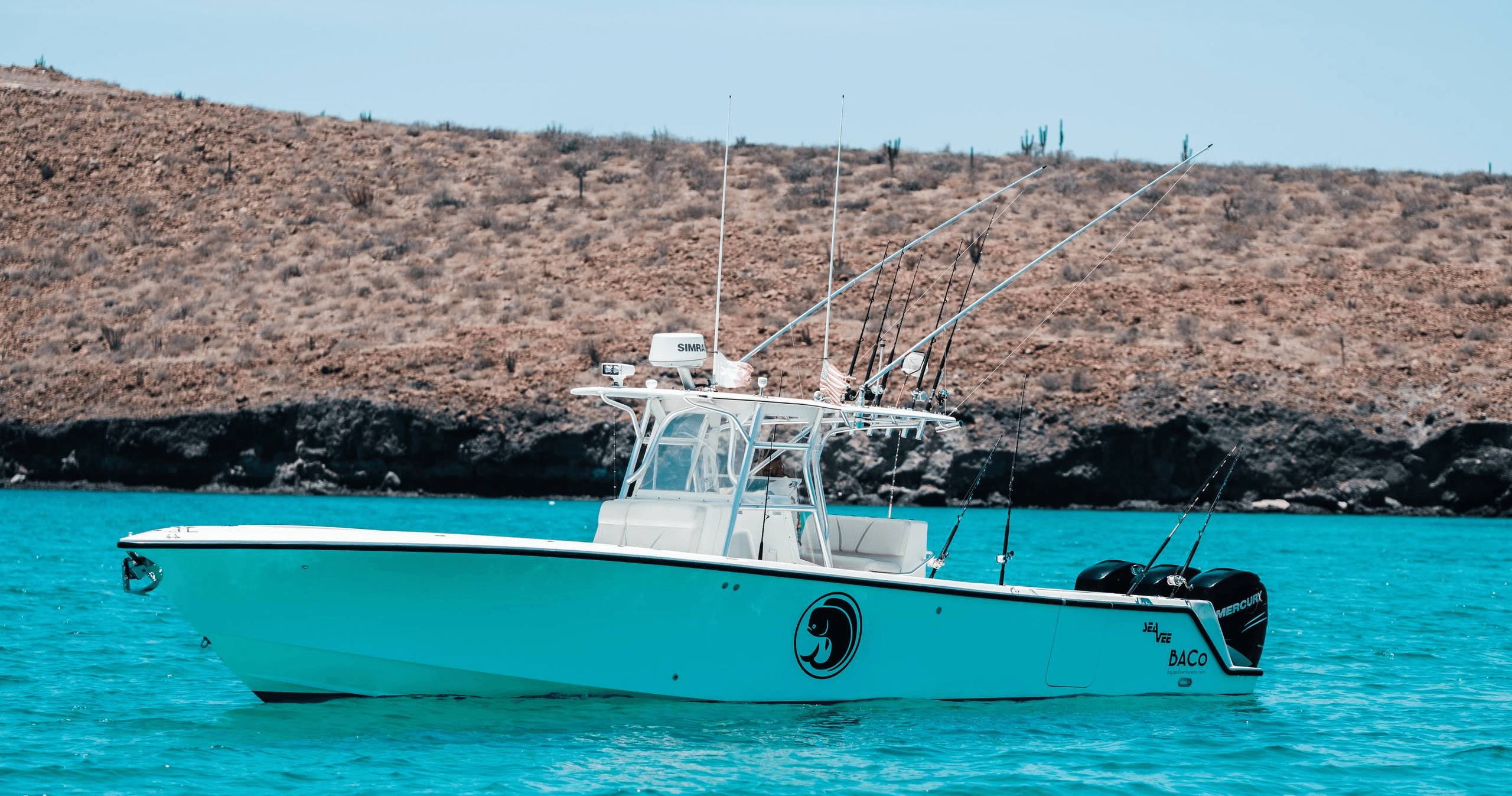 Private Sea Vee 39' Fishing & Spearfishing in La Paz