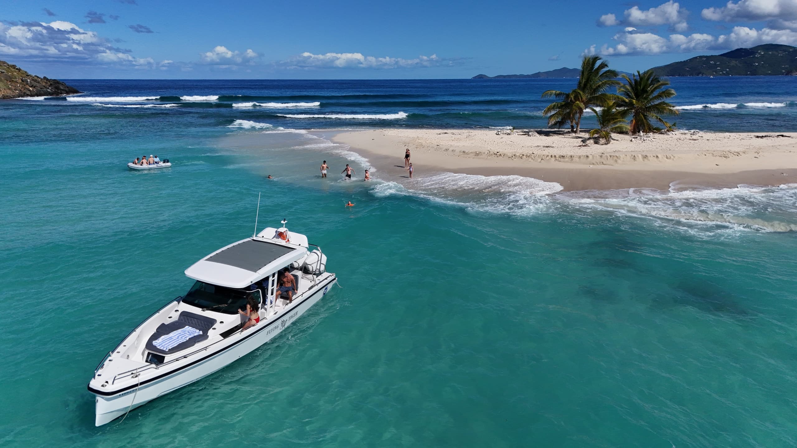 Private Jost Van Dyke Charter: Soggy Dollar, Foxy's, Sandy Spit & Bubbly Pool