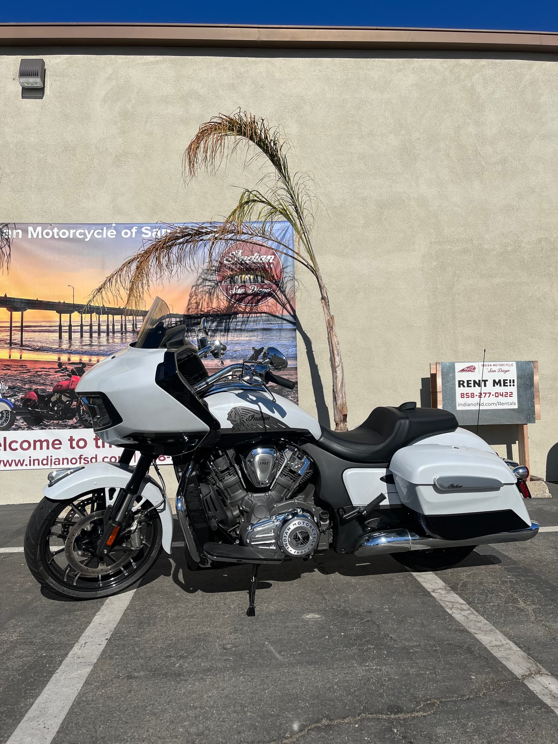 Motorized-Land Adventure with Indian Motorcycle of San Diego