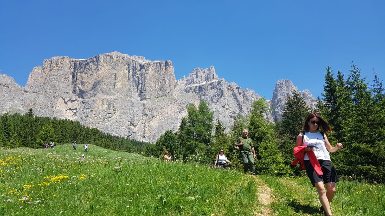 Waterfalls & Mountain Views with Le cascate del Sella