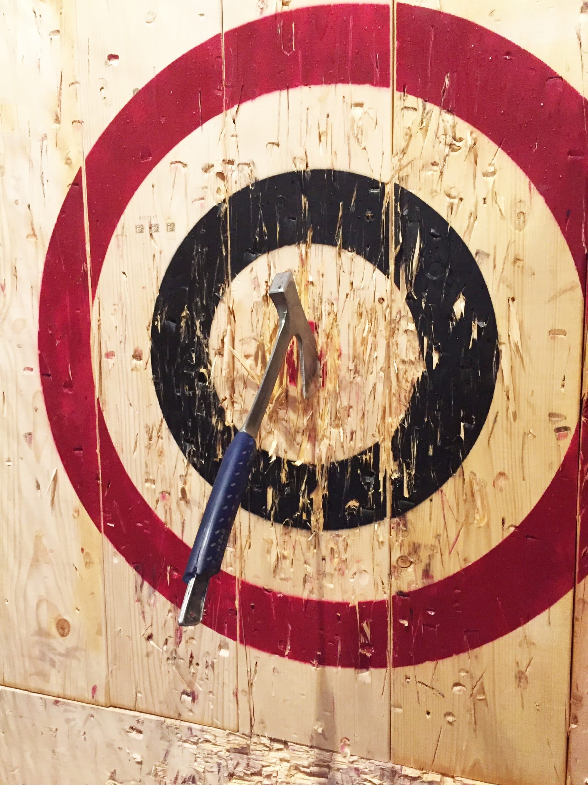 Land Adventures with Rock And Rapid Adventures in Outdoor Axe Throwing
