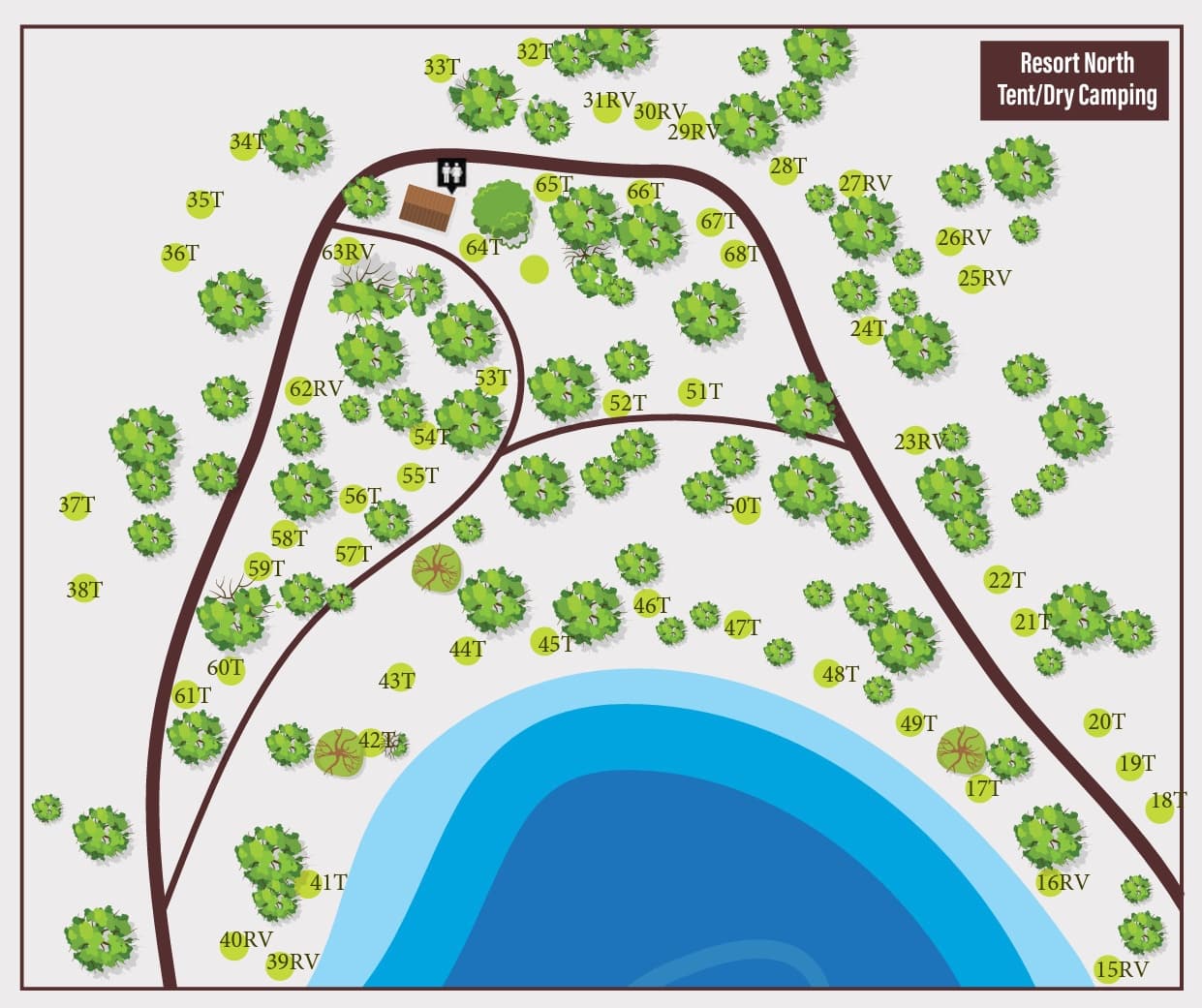 Camping & Outdoor Stay at Monument Lake Resort
