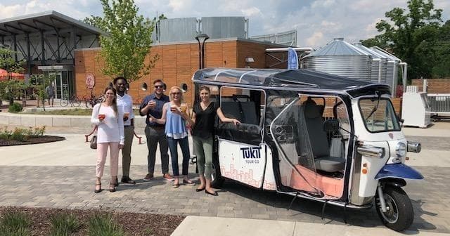 Brewery Tour Adventure in Asheville with Tuk Brewski Hop