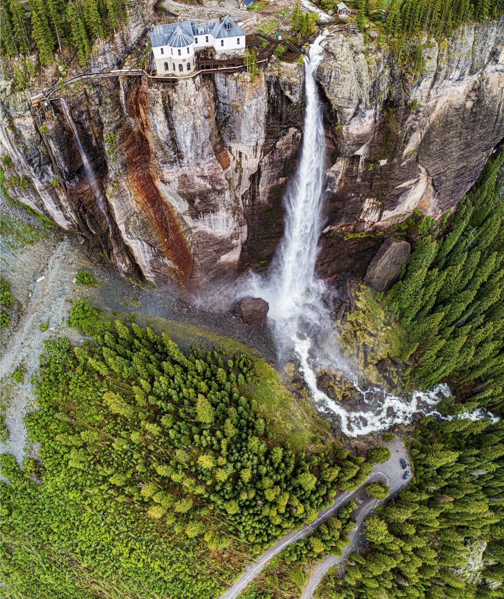 Explore Bridal Veil Falls & Social Tunnel in Telluride