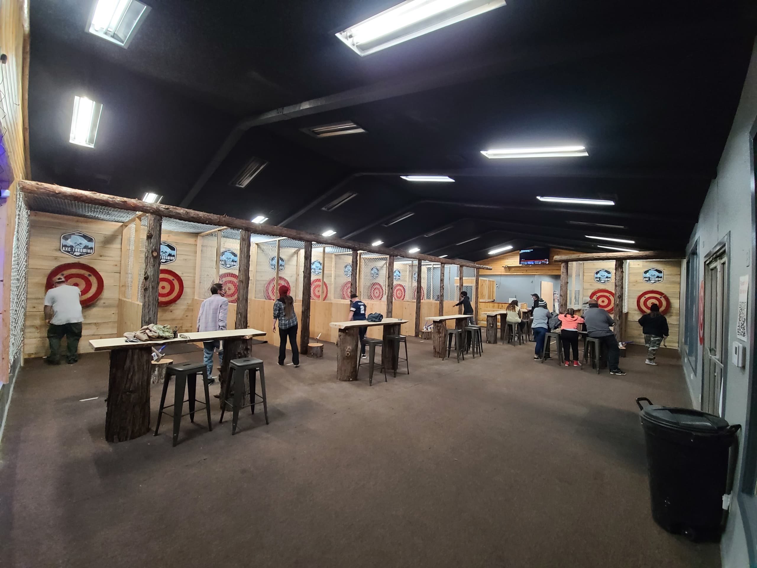 Private Axe Throwing Venue Buy Out in Big Bear Lake