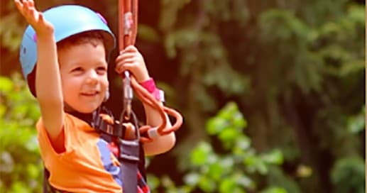 Zip Lining Thrills at Parkwood Outdoors Dolygaer