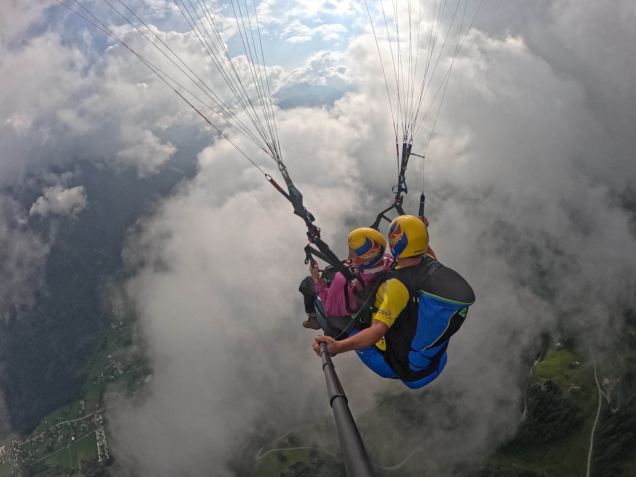 Paragliding in Montafon with Classicflug