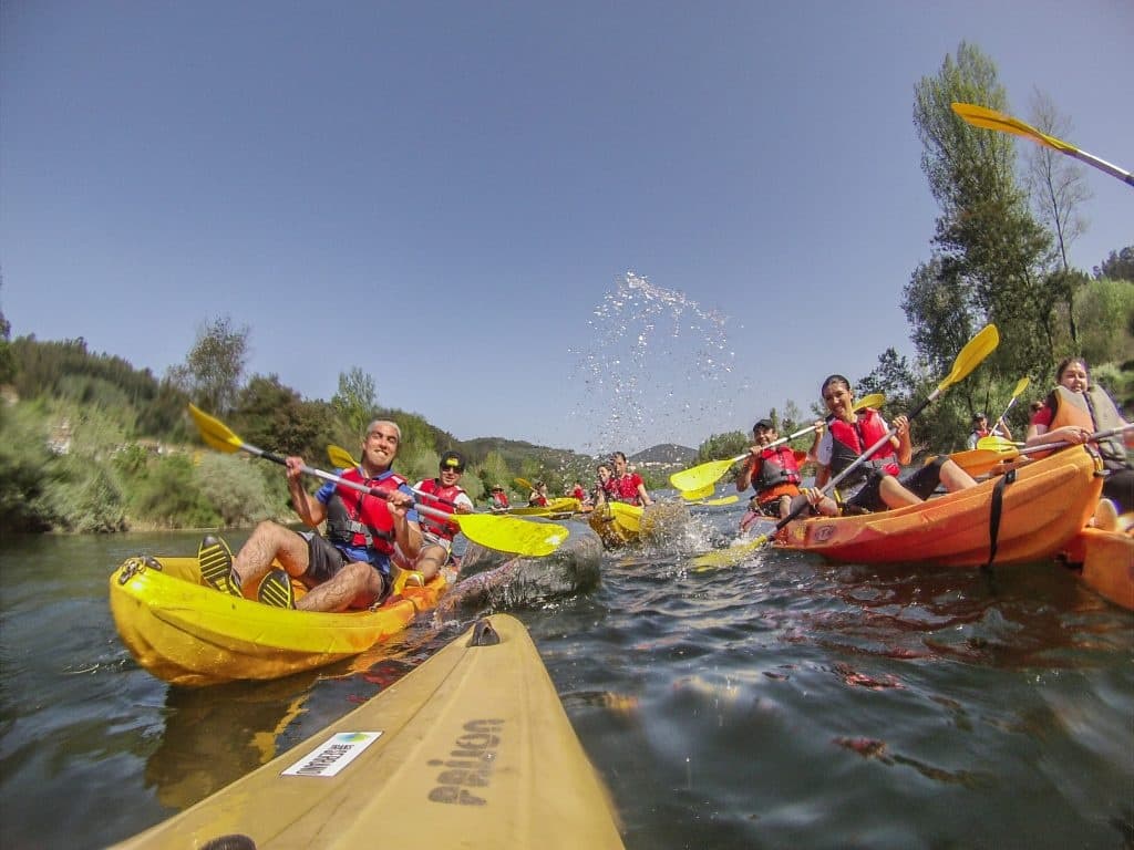 Canoeing Adventure at Rio Mondego with Trans Serrano