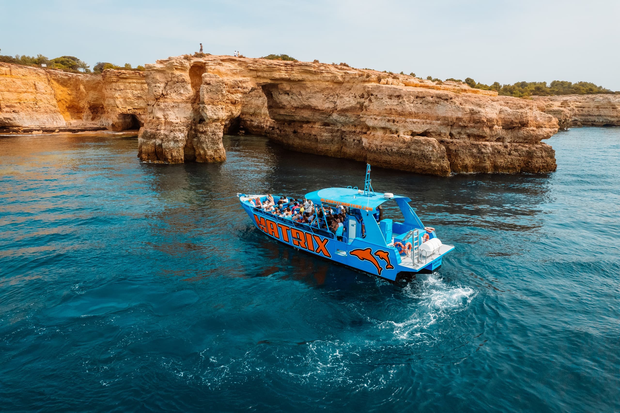 Coastal Wildlife & Caves with Algarve Charters in Albufeira