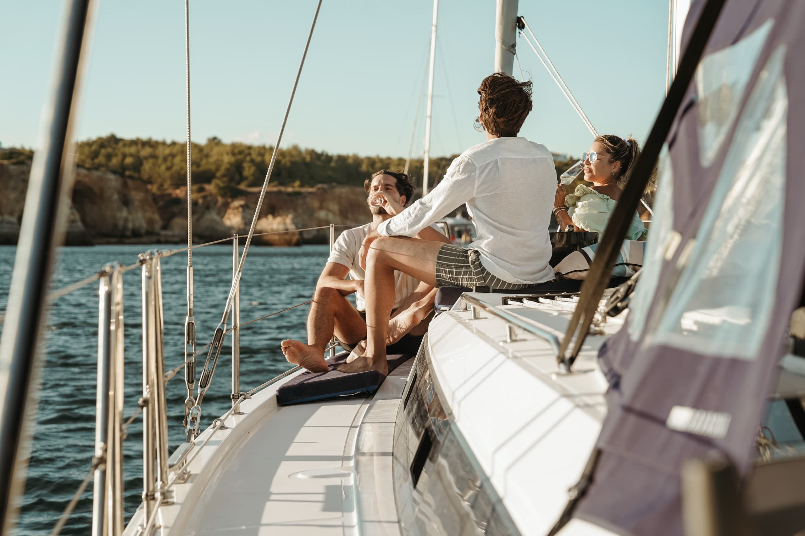 Portimão Luxury Yacht Cruise: Benagil Caves, Cliffs & Dolphin Watching photo 4