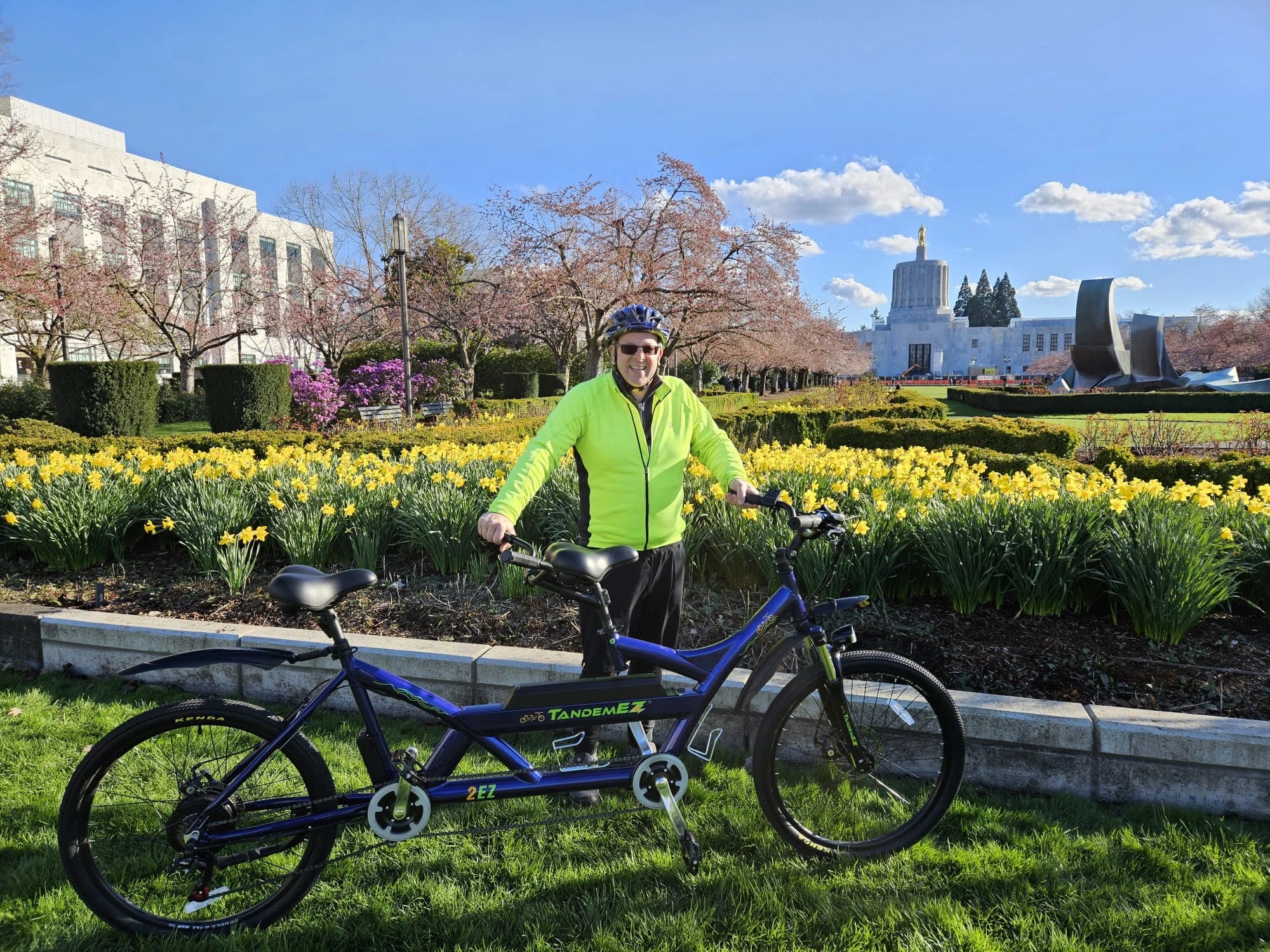Tandem E-Bike Salem: Capitol, Riverfront & Minto-Brown Park Tour