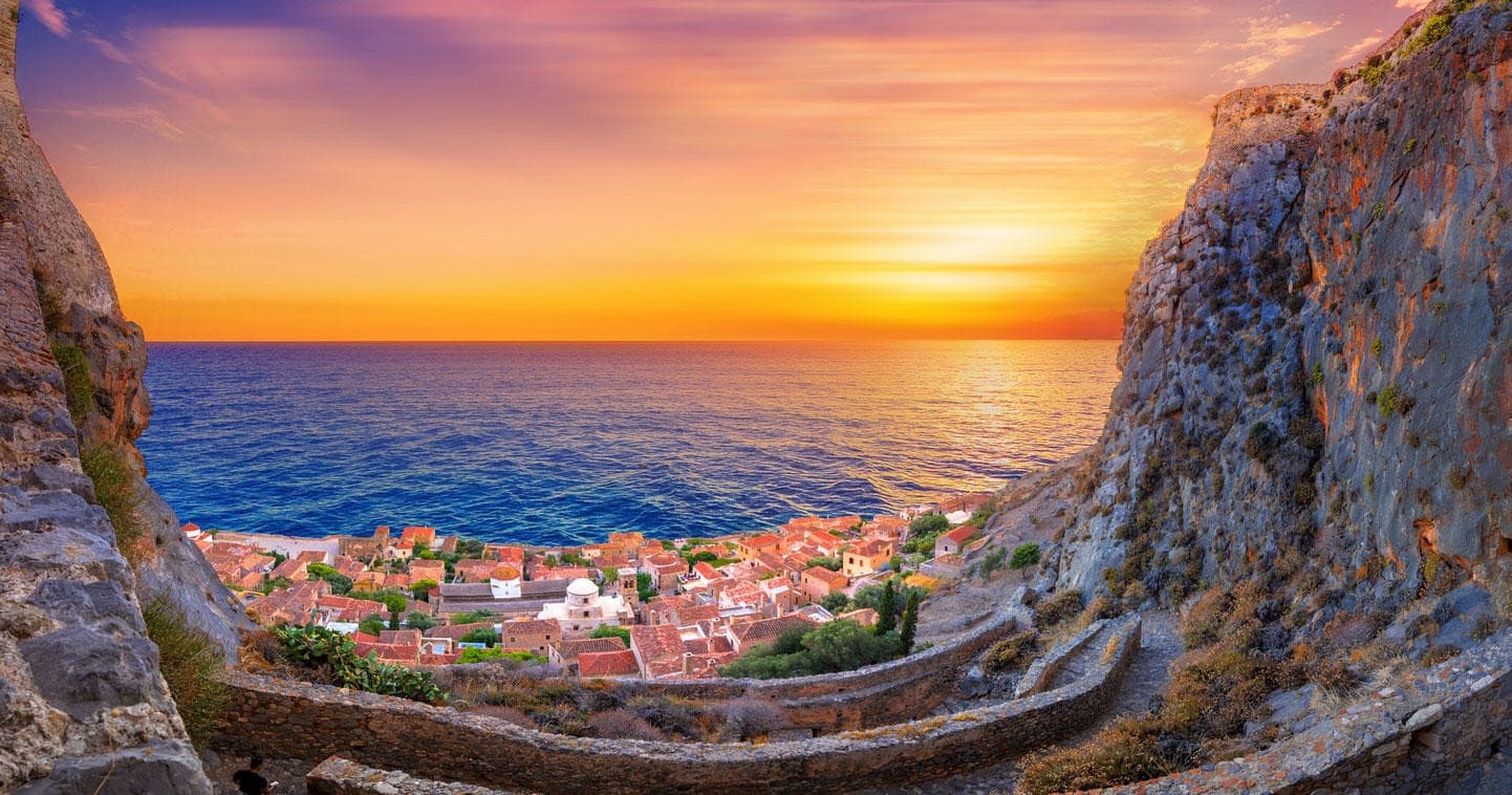 Monemvasia Castle Tour in Nafplio with Unique Greek Tours