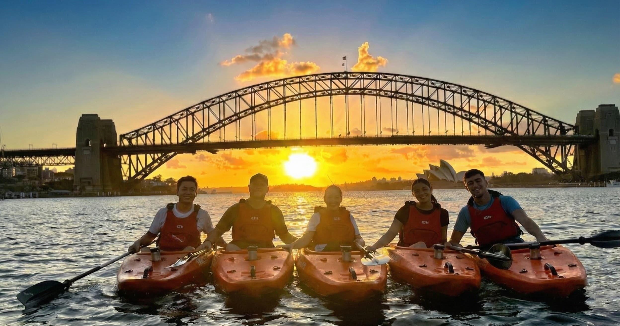 Sydney Kayak Hire & Tours fleet