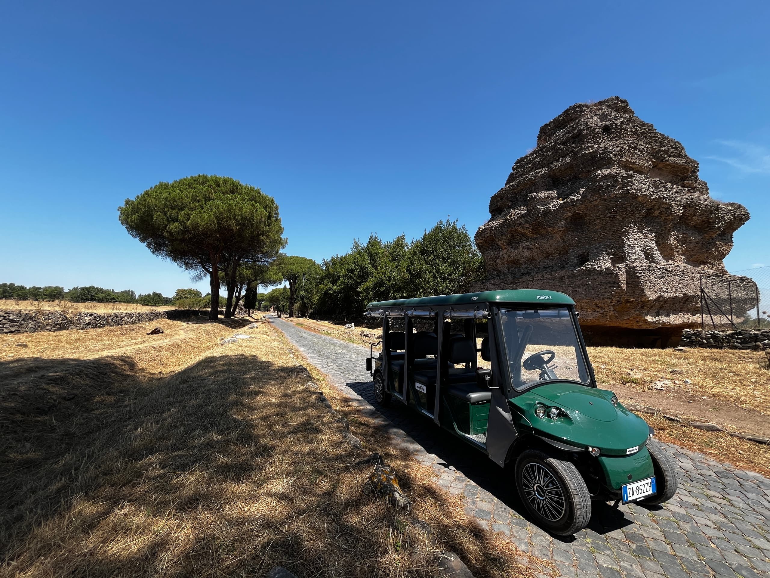 Explore Rome's Appian Way by Golf Cart: Catacombs, Aqueducts & Ancient Roads photo 4