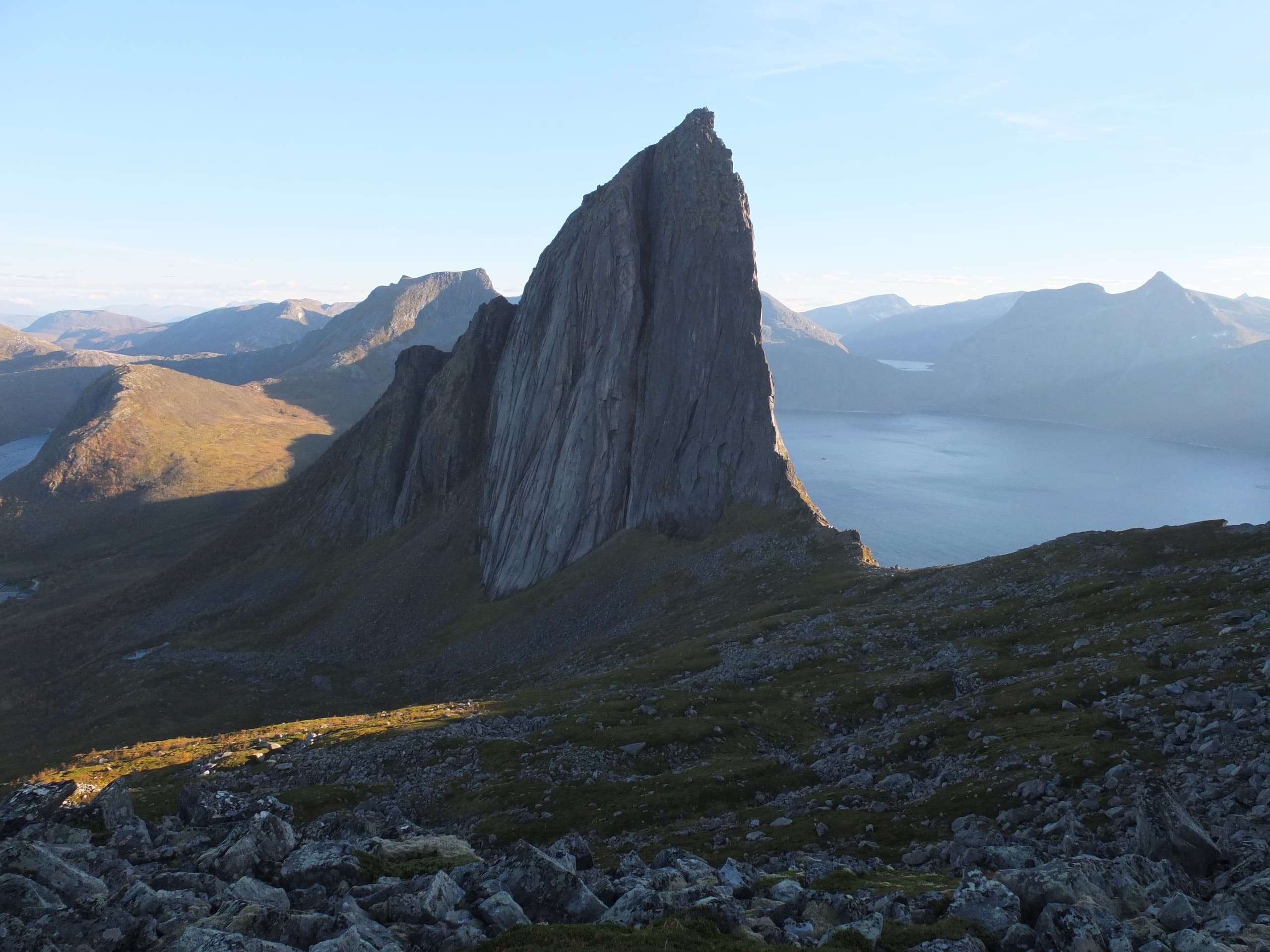 Climbing & Hiking at Segla Peak in Senja
