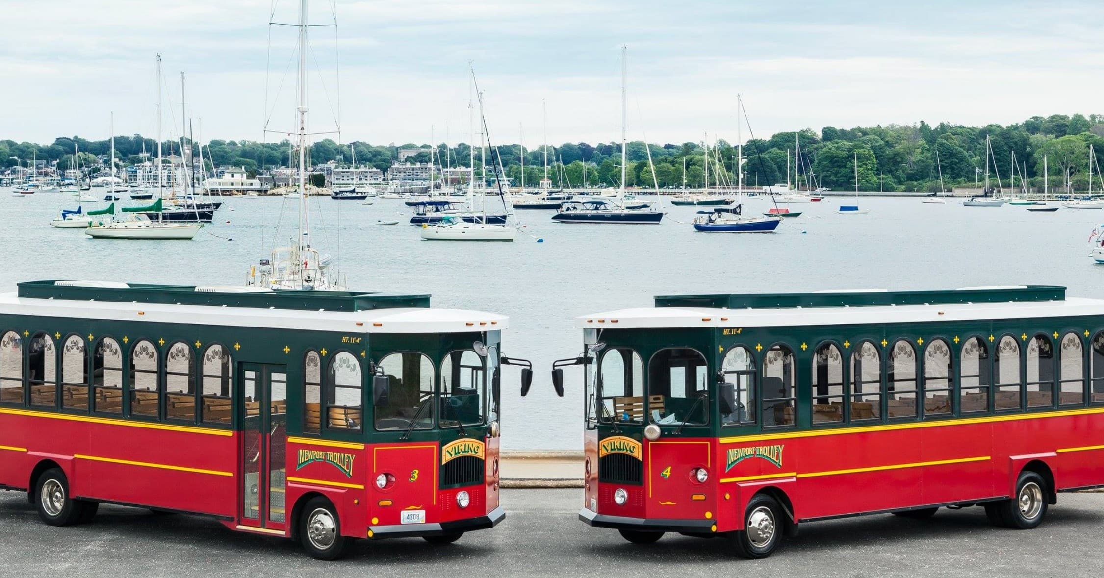 Explore Newport's Rich History on a Scenic Trolley Tour
