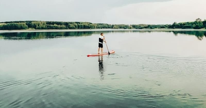 Explore the Historic Catawba River with Stand Up Paddleboarding at Tailrace Marina
