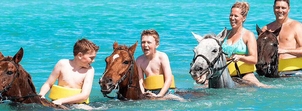 Ride, Float, and Glow: Horseback Beach Rides, White River Tubing ...