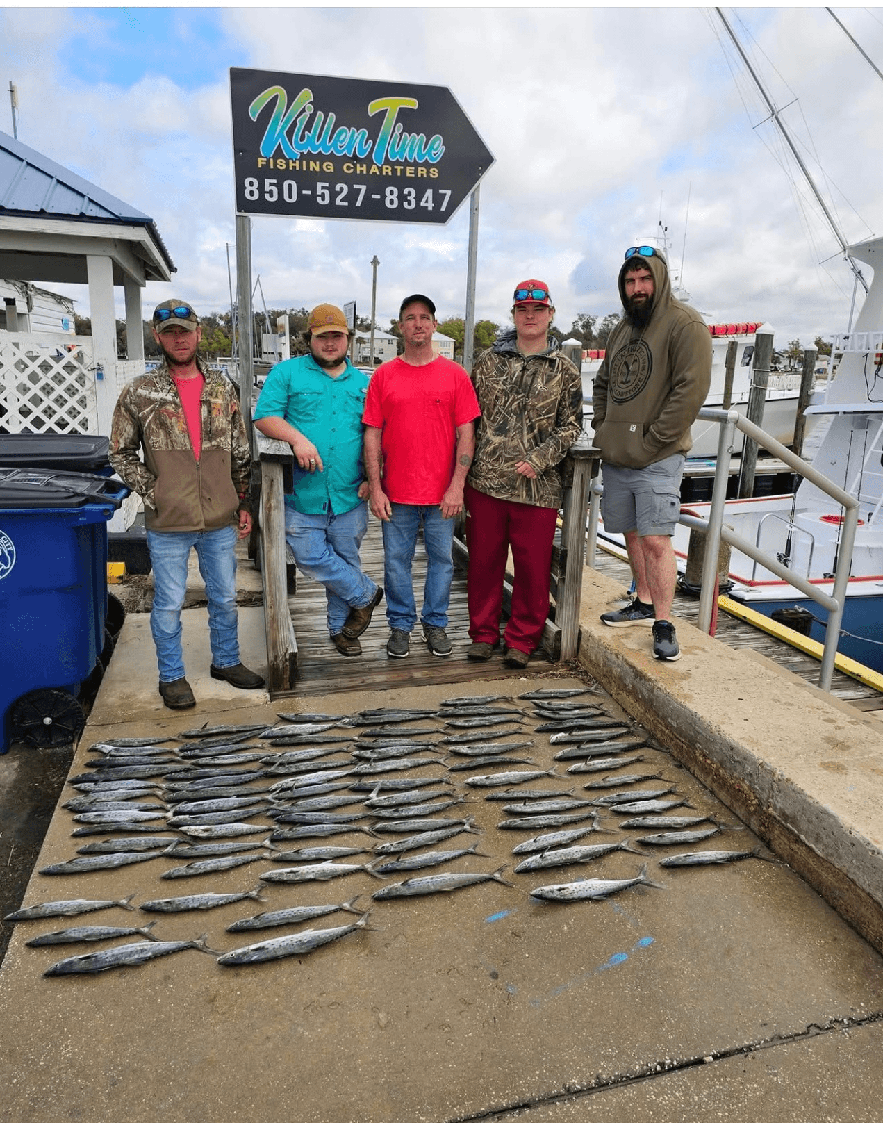 Killen Time Fishing Charters fleet
