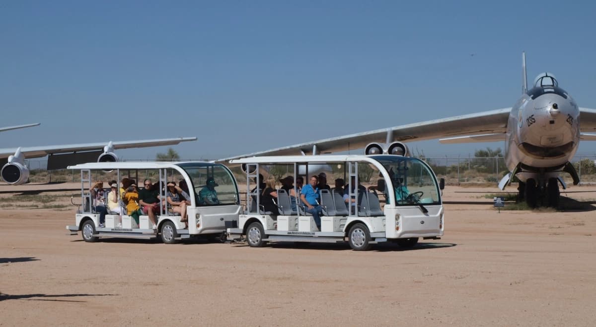 Explore Aviation History on the Public Tram in Tucson