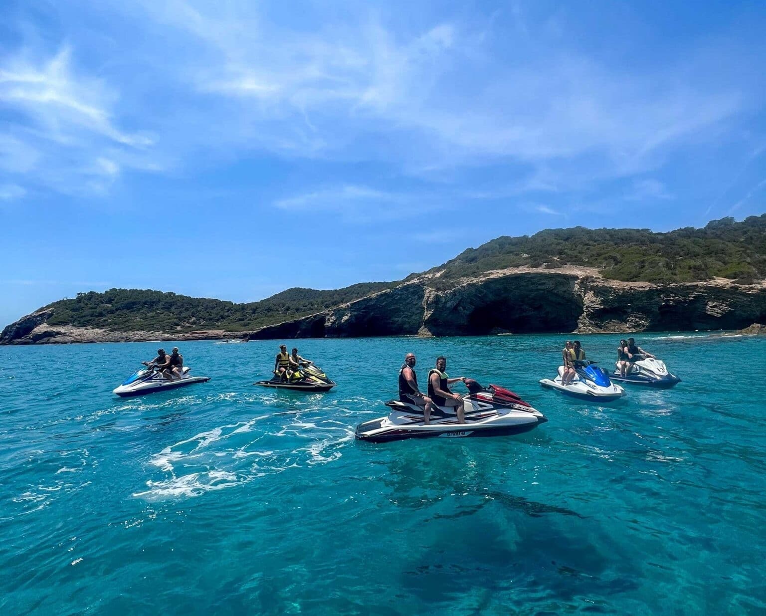 Private Jetski Tour to Tagomago: Ibiza Eastern Coves by Jet Ski