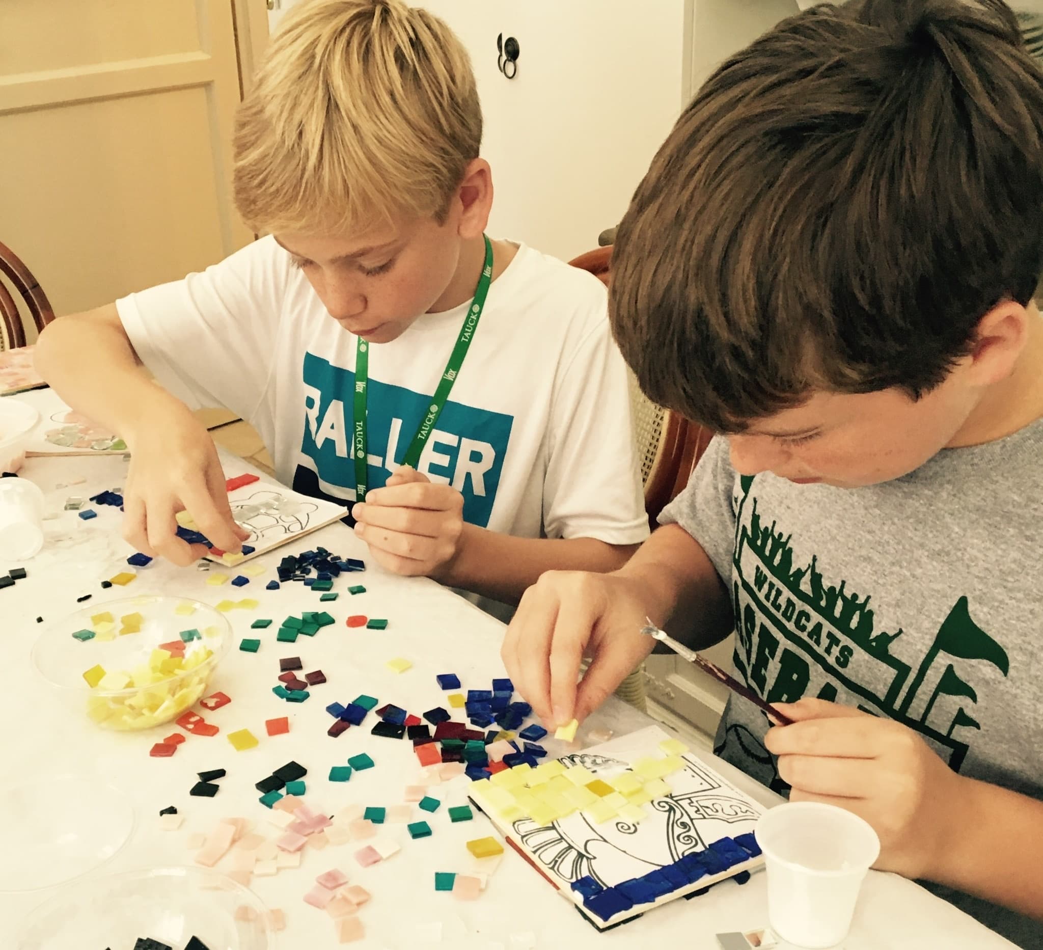 Hands-On Mosaic Workshop with Kids Tours of Rome