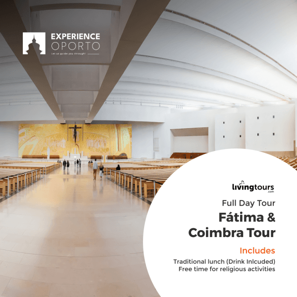 Fátima & Coimbra Day Tour with Experience Oporto