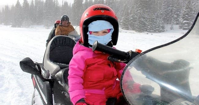 Experience the Thrill of a Private Snowmobile Tour in San Isabel National Forest
