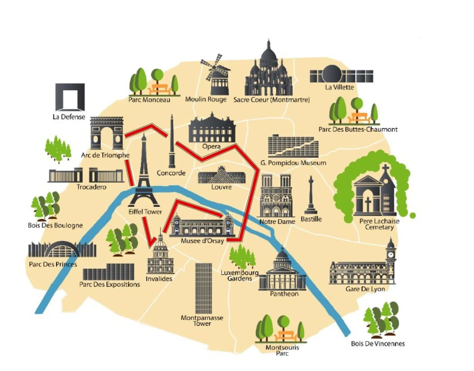 Paris Delights: One-Hour Eco TukTuk Tour from Invalides to Opéra Garnier