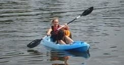 Kayak at Salhouse Broad: Serenity on Norfolk's Waterways