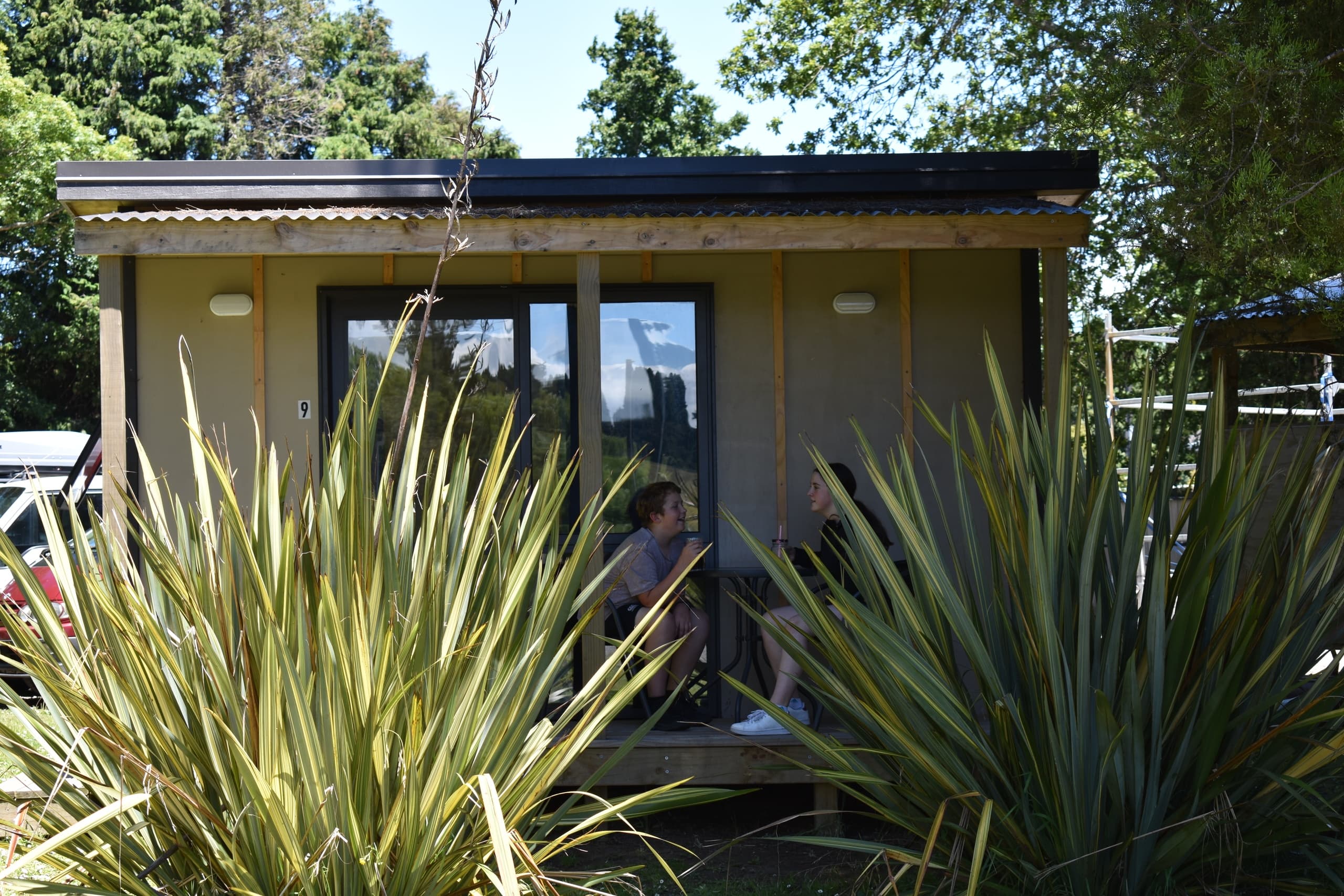 Comfortable Cabins at Raetihi Holiday Park, New Zealand