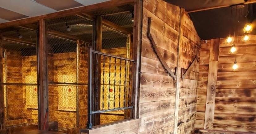 Axe Throwing Adventure at AJ's Axe House in Gallipolis, OH