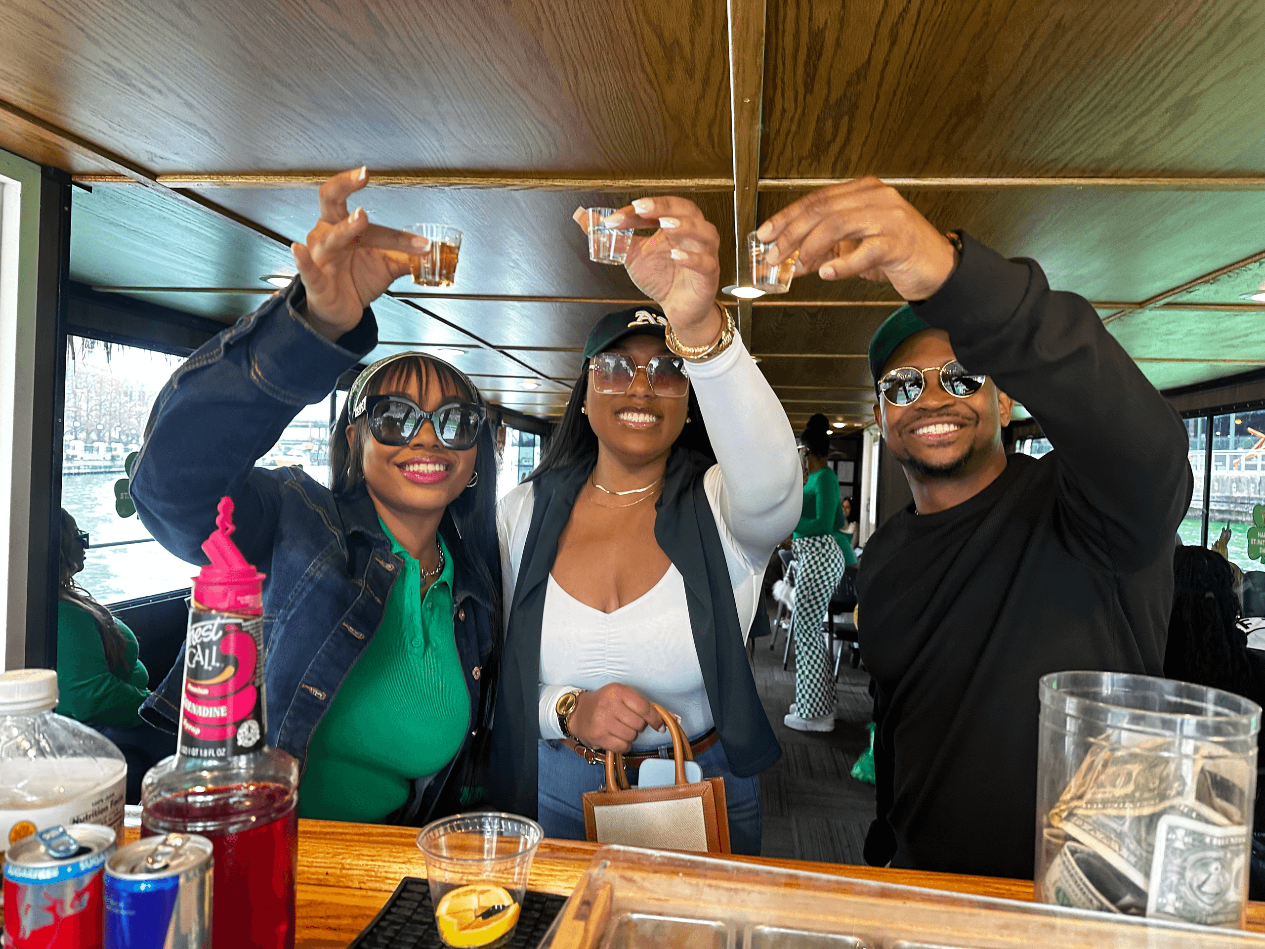 St. Patrick's Dockside Tiki Party on the Chicago Riverwalk — 90-Minute Skyline Cruise photo 1