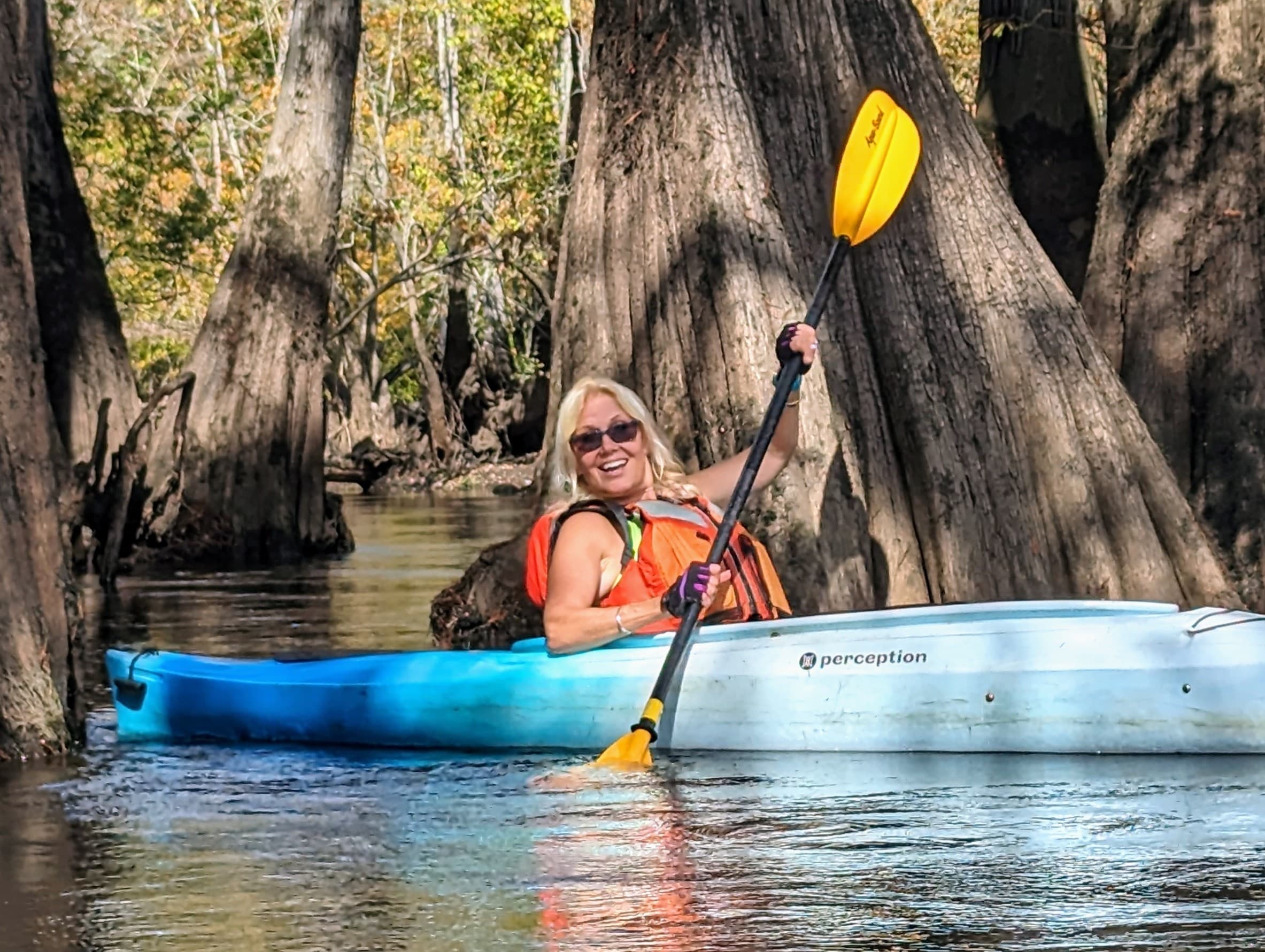 Kayaking the Black River Swamp with Mahanaim Adventures