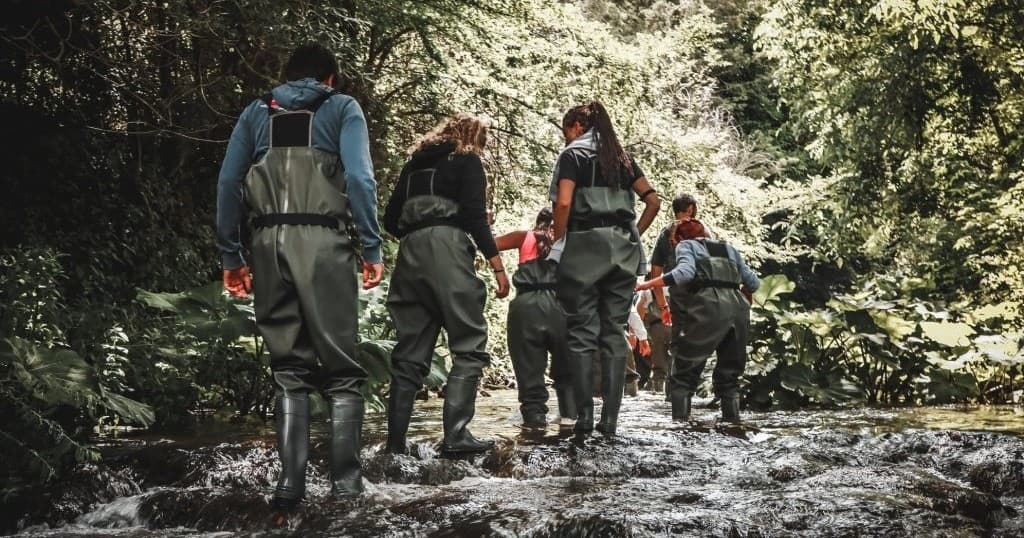 River Trekking with Molise In Action Società Cooperativa in Italy