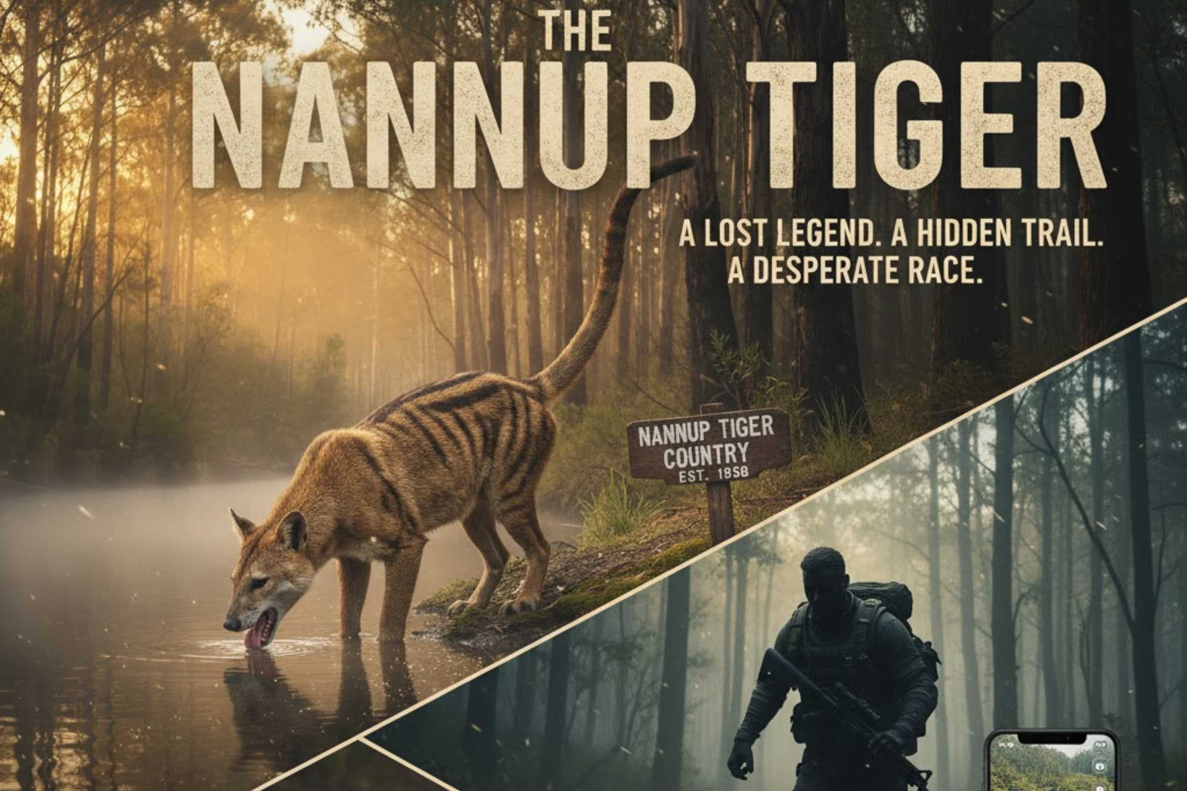 Chasing Shadows: Nannup Tiger Quest Self-Guided Mystery Walk in Nannup Western Australia