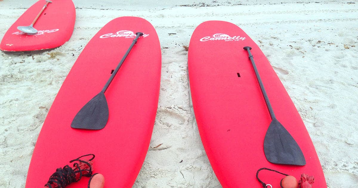 One Hour Paddle Board Rental | SUP in Fort Myers Beach, Florida