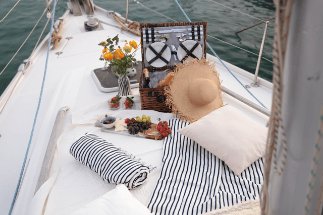 Sail Barcelona’s Coastline: Private Sailing Picnic Adventure on the Mediterranean