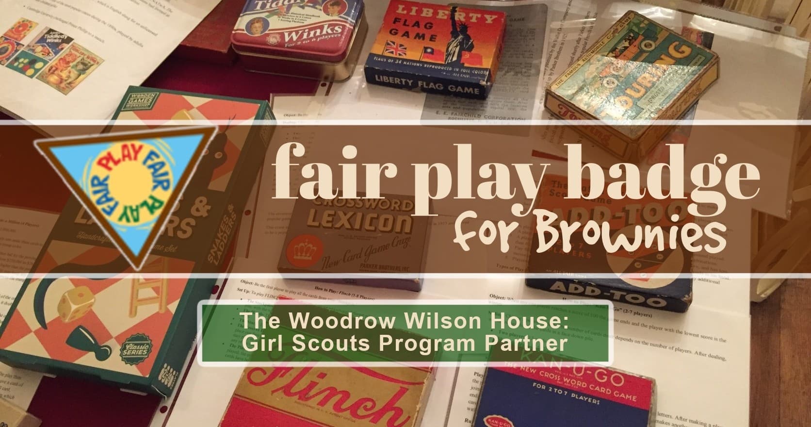 Girl Scouts Badge Fun at Woodrow Wilson House DC
