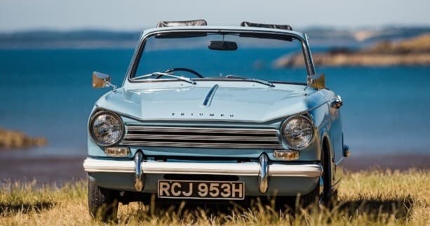 Vintage Car Adventure with Triumph Herald Hire in Kippford
