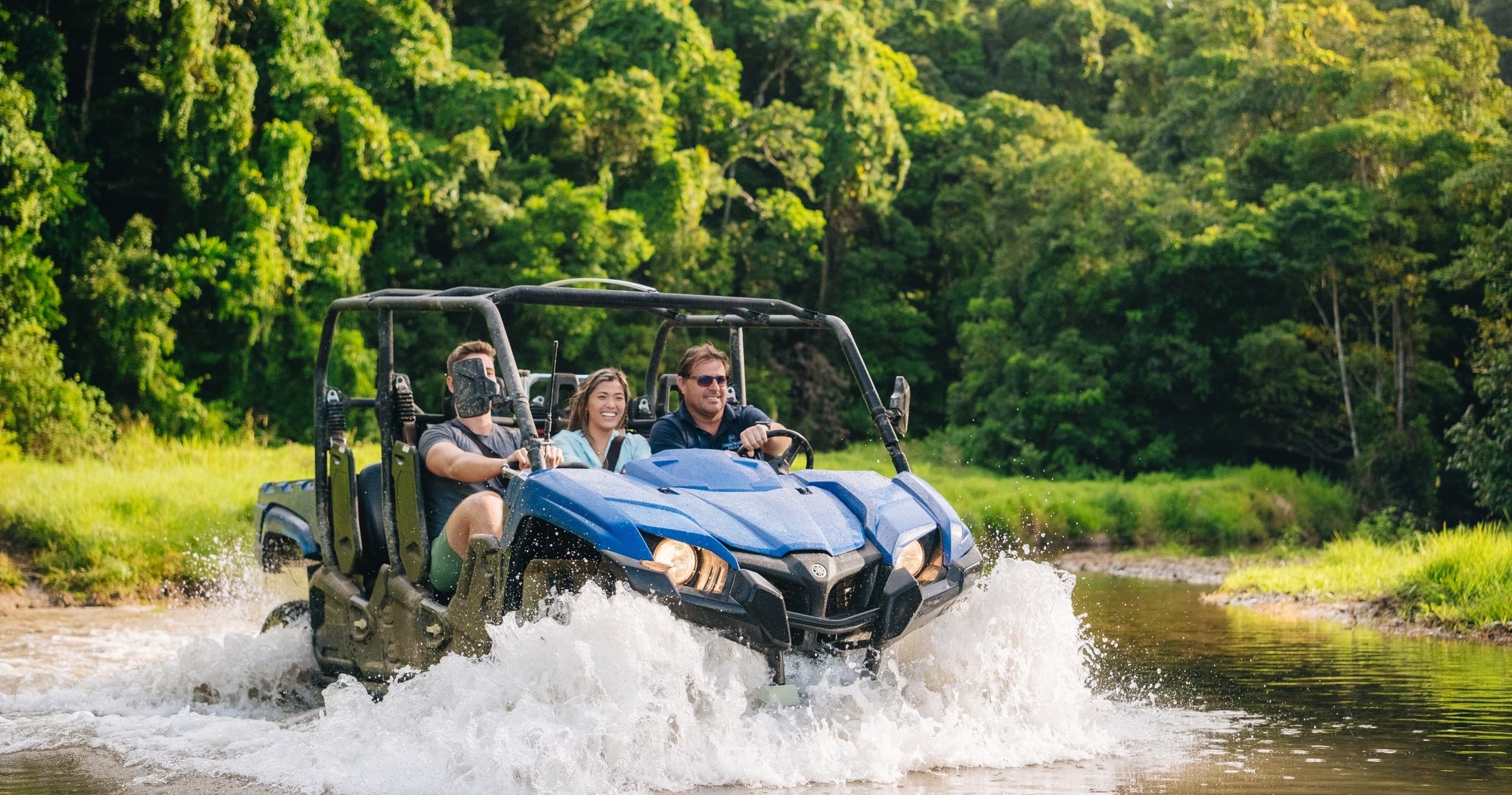 UTV Waterfall Adventure at Cassowary Falls