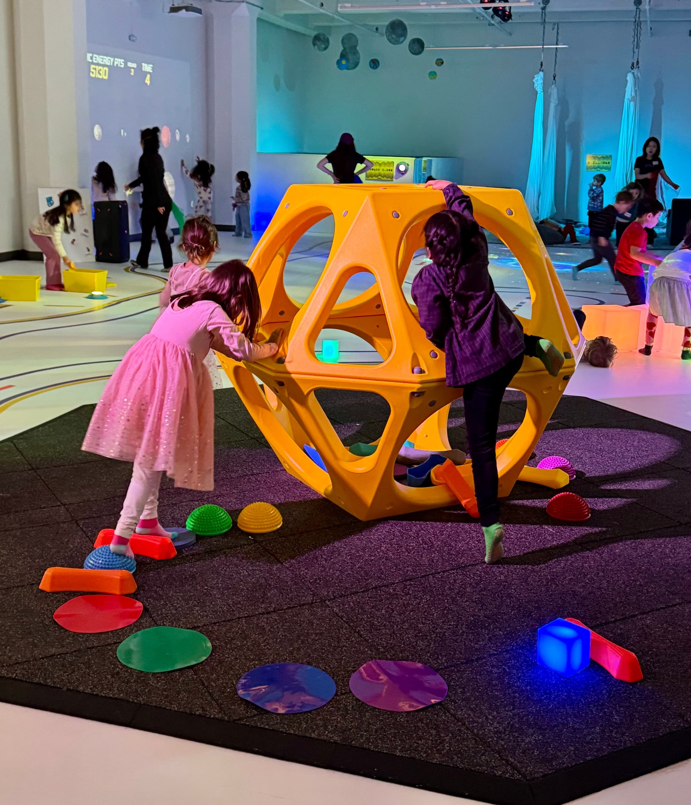 Interactive Kids Adventure at CREA Interactivity in Brooklyn